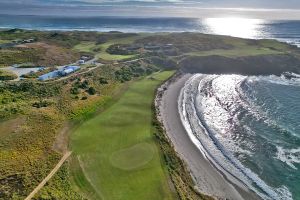 Cape Wickham 18th Sunset Aerial 2026